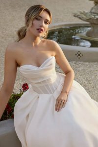 taffeta and lace wedding dresses Gloucester Sophia Tolli y3145