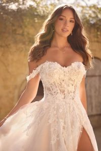 taffeta and lace wedding dresses Gloucester Sophia Tolli y3153