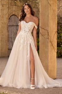 taffeta and lace wedding dresses Gloucester Sophia Tolli y3153