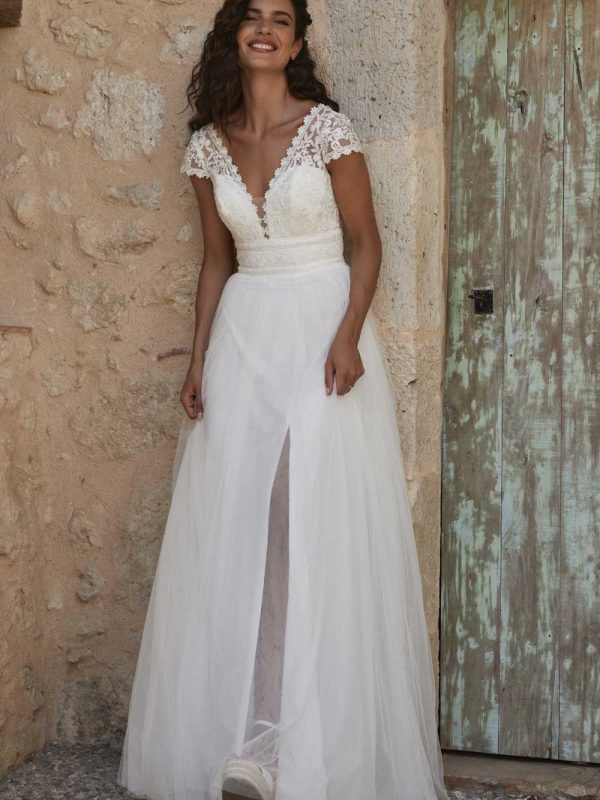 taffeta and lace wedding dresses gloucester pure bridal 2024_pure_pb253