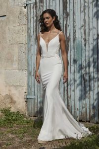 taffeta and lace wedding dresses gloucester pure bridal pb268