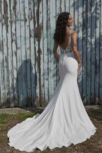 taffeta and lace wedding dresses gloucester pure bridal pb268