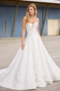 Taffeta and lace gloucester wedding gowns by sophia tolli style nala