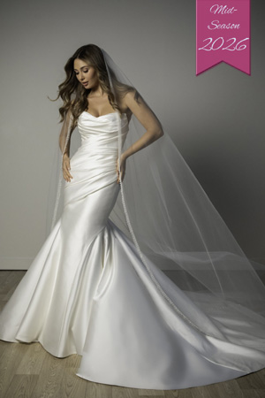 Taffeta and Lace Wedding Gowns Gloucester Stella York SY8346