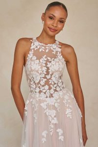 Taffeta and Lace Madi Lane wedding gowns Warner_ML25800