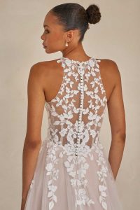 Taffeta and Lace Madi Lane wedding gowns Warner_ML25800