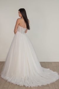 Taffeta and Lace Stella York Wedding Gowns SY8087