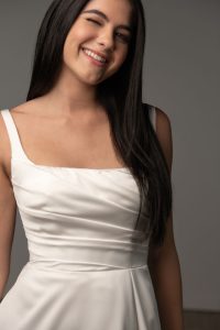 Taffeta and Lace Stella York Wedding Gowns SY8110