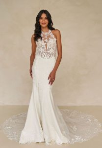 Taffeta and Lace wedding gowns WinslowJane_ML2575