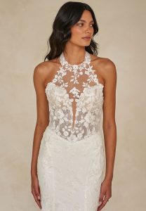 Taffeta and Lace wedding gowns WinslowJane_ML2575