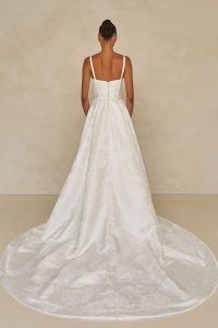 Taffeta and Lace wedding gowns Madi Lane Walsh
