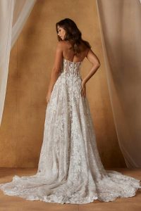 Taffeta and Lace Gloucester Madi Lane Wedding Gowns NALI