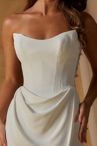 Taffeta and Lace Gloucester Madi Lane Wedding Gowns NASH