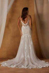 Taffeta and Lace Gloucester Madi Lane Wedding Gowns NICOLA