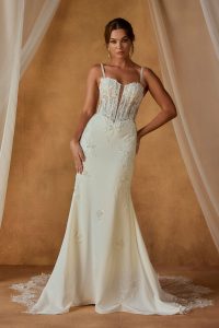 Taffeta and Lace Gloucester Madi Lane Wedding Gowns NIRVANA-LEE