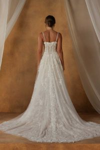 Taffeta and Lace Gloucester Madi Lane Wedding Gowns NIVI