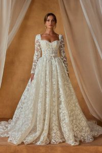 Taffeta and Lace Gloucester Madi Lane Wedding Gowns NOBLE