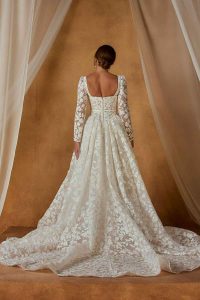 Taffeta and Lace Gloucester Madi Lane Wedding Gowns NOBLE