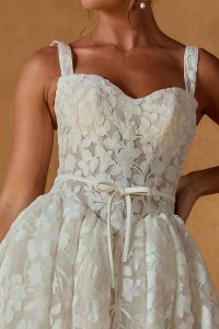 Taffeta and Lace Gloucester Madi Lane Wedding Gowns NOBLE