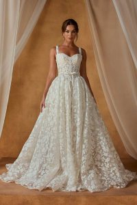 Taffeta and Lace Gloucester Madi Lane Wedding Gowns NOBLE