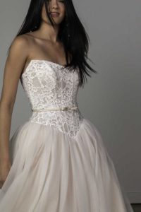 Taffeta and Lace Gloucester Wedding Gowns Stella York SY8189