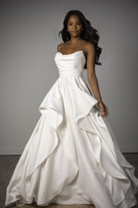 Taffeta and Lace Gloucester Wedding Gowns Stella York SY8212