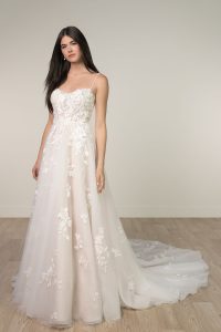 Taffeta and Lace Gloucester Wedding Gowns Stella York SY8213