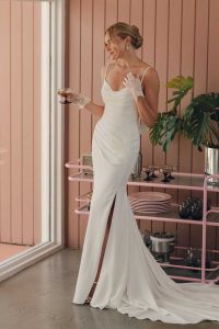 Taffeta and Lace Gloucester Wedding Gowns Stella York SY8224