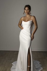 Taffeta and Lace Gloucester Wedding Gowns Stella York SY8224