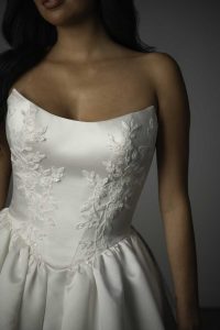 Taffeta and Lace Gloucester Wedding Gowns Stella York SY8239