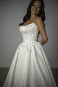Taffeta and Lace Gloucester Wedding Gowns Stella York SY8239