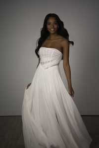 Taffeta and Lace Gloucester Wedding Gowns Stella York SY8254