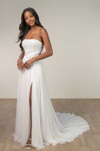 Taffeta and Lace Gloucester Wedding Gowns Stella York SY8254