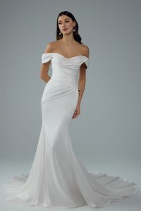 Taffeta and Lace Wedding Gowns Sophia Tolli Y3222