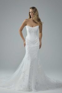 Taffeta and Lace Wedding Gowns Sophia Tolli 3228