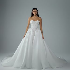 Taffeta and Lace Wedding Gowns Sophia Tolli 3235 Tiffany