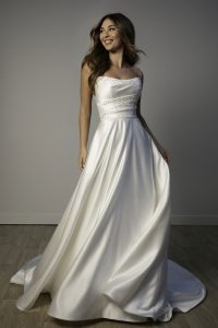 Taffeta and Lace Gloucester Stella York Wedding Gown 8316