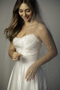 Taffeta and Lace Gloucester Stella York Wedding Gown 8316