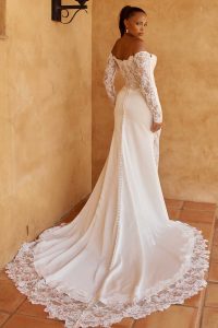 Taffeta and Lace Wedding Gowns Gloucester Madi Lane Odelle