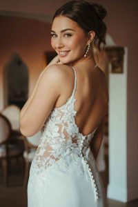 Taffeta and Lace Wedding Gowns Gloucester Stella York SY8340
