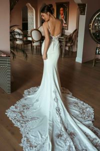 Taffeta and Lace Wedding Gowns Gloucester Stella York SY8340
