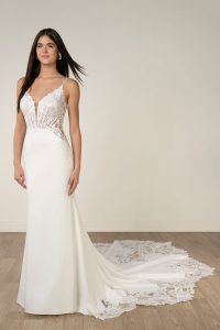 Taffeta and Lace Stella York 8340