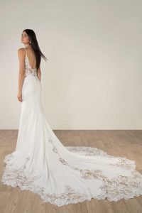 Taffeta and Lace Stella York 8340