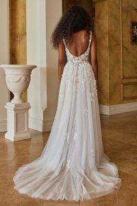 Taffeta and Lace Wedding Gowns Madi Lane Olenna